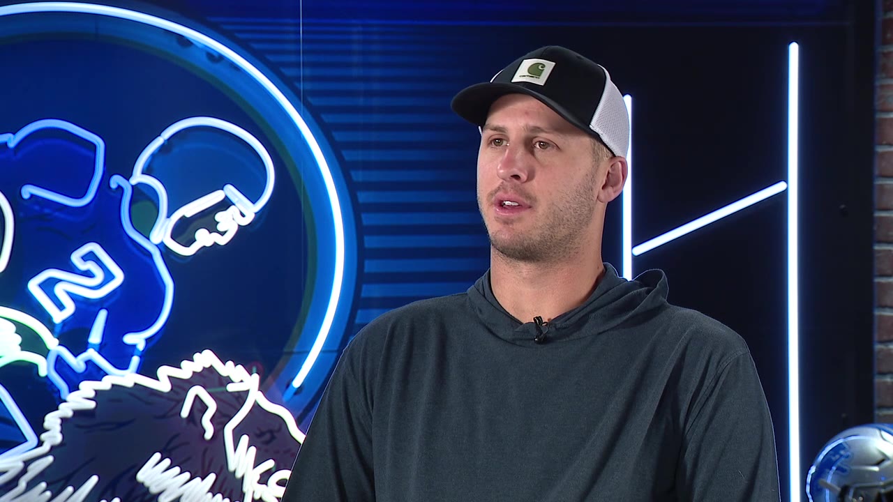 Jared Goff on big win in Dallas, losing Hutch, and giving Campbell a game ball