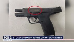 Stolen police gun recovered after nearly 10 years