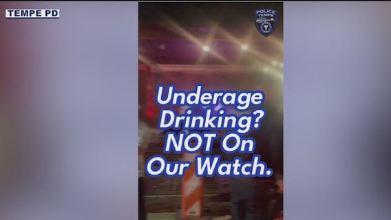 Over 170 arrested during underage drinking operation