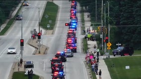 Community mourns, honors fallen officer