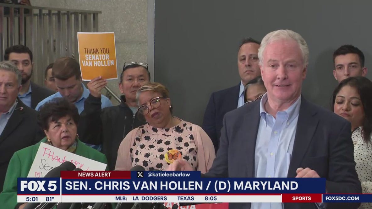 MD Sen. Van Hollen says Trump struck $15M deal with El Salvador