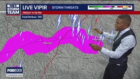 Friday afternoon forecast