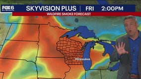 Canada wildfire smoke headed to Wisconsin