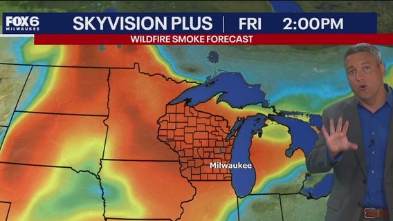 Canada wildfire smoke headed to Wisconsin