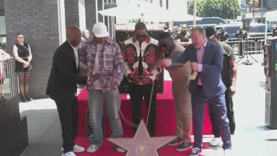 Busta Rhymes honored with star on Walk of Fame