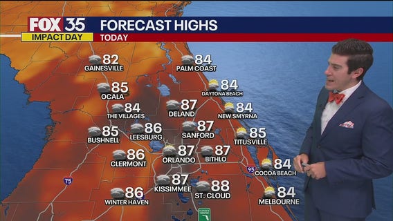 Orlando AM Weather Forecast: May 11, 2025