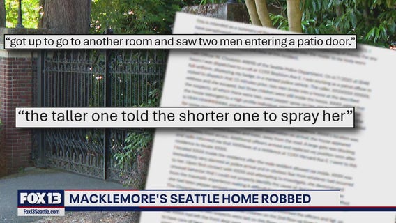 Home of Seattle rapper Macklemore invaded, nanny maced: police