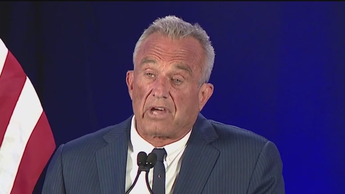 Robert F. Kennedy Jr. suspends his campaign
