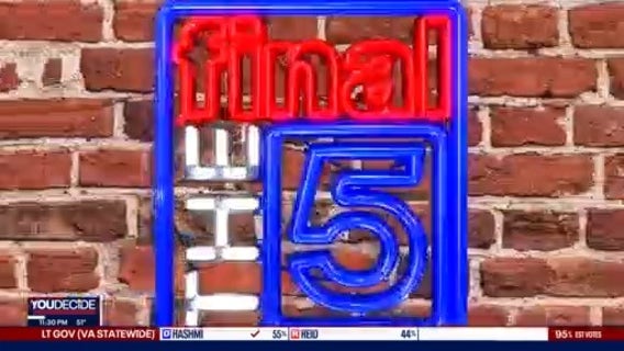 The Final 5: November 4, 2025