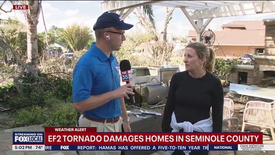 Florida woman thanks Brooks Garner for tornado coverage