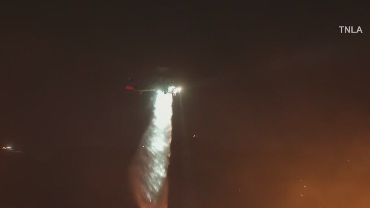 An inside look into the firefight from the sky