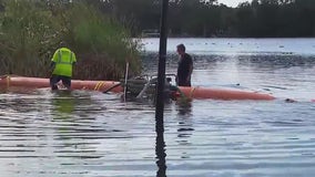 Neighborhood facing flood threat gets tiger dams