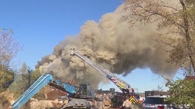 Massive Joliet scrapyard fire extinguished after more than 20 hours