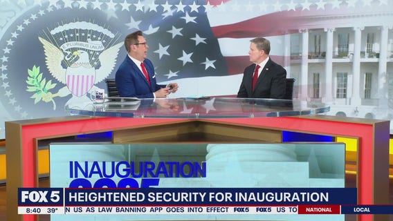 Security plans for the inauguration | FOX 5 On The Hill with Tom Fitzgerald