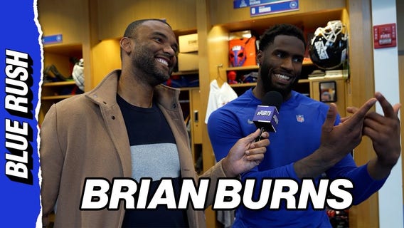 Giants' Brian Burns breaks down his season