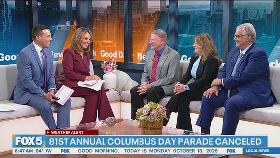NYC's 2025 Columbus Day Parade canceled