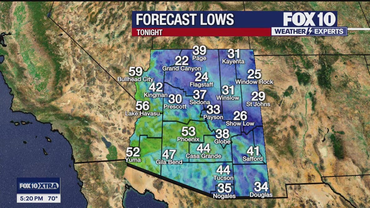 5 p.m. Weather Forecast - 4/4/2025