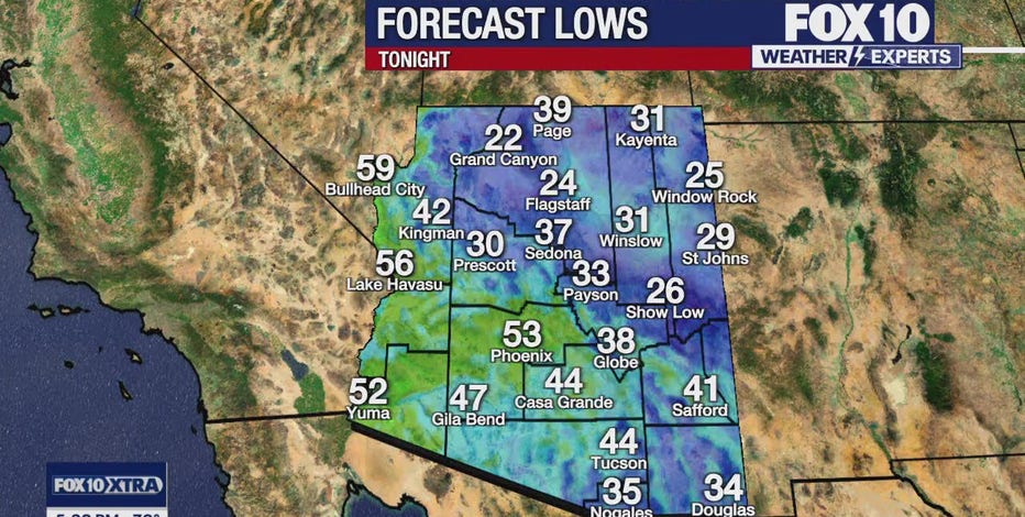 Arizona weather forecast: Temps warming up into the 80s this weekend
