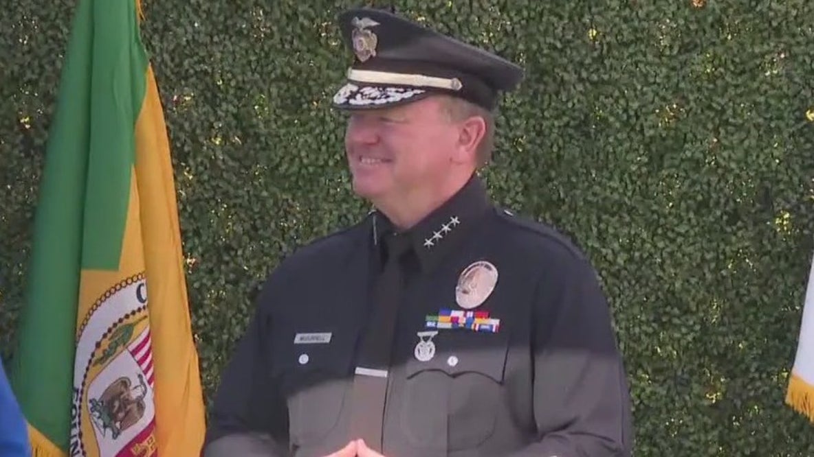 Jim McDonnell sworn in as new LAPD Chief