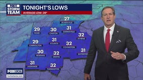 Below freezing temps return to metro Atlanta