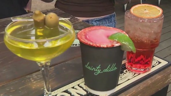 Best Austin patios: Dainty Dillo & Woodneck Kitchen