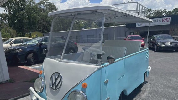 Another custom-build: VW Golf Cart