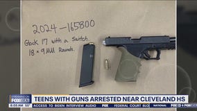 Teens with guns arrested near Seattle high school