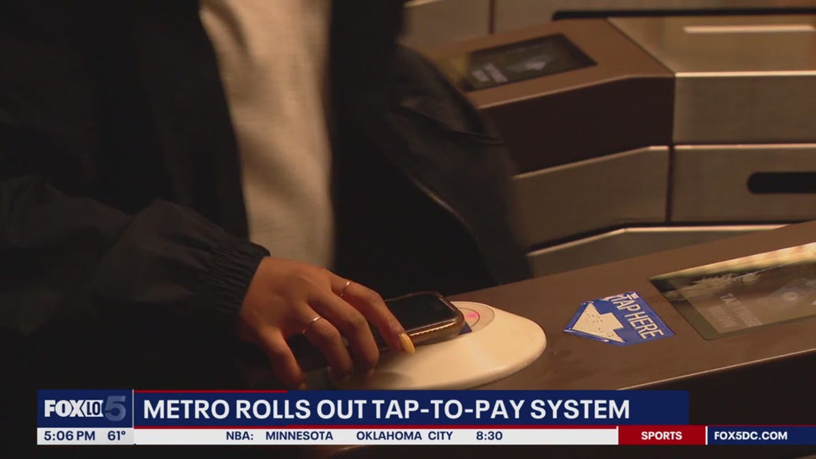 Metro rolls out new tap-to-pay system