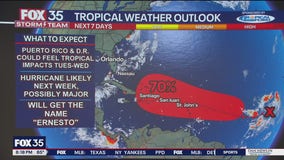 Tropical wave now has 70% chance of development