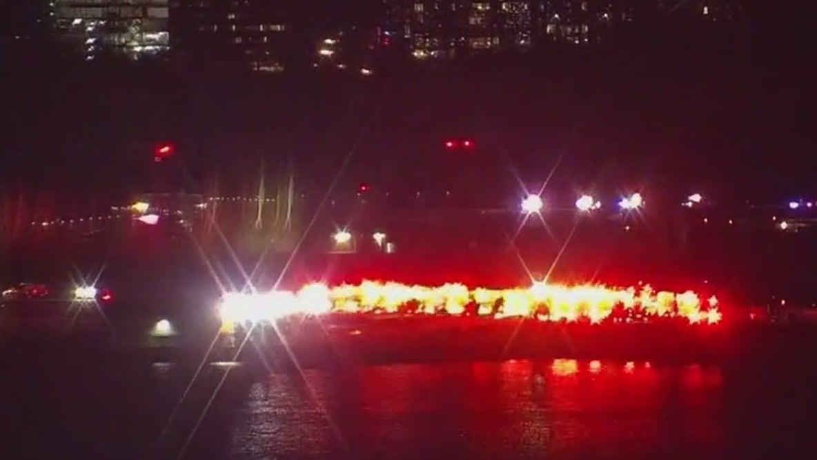 Plane crashes into Potomac River in Washington DC