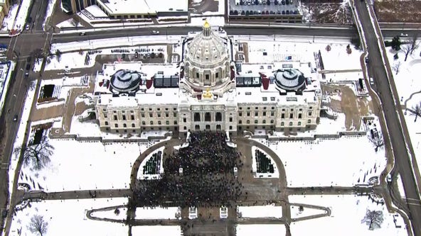 50501 Movement protest at MN State Capitol