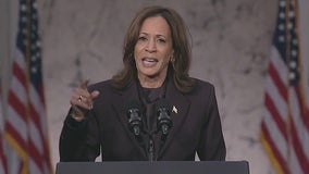 Kamala Harris concedes to Donald Trump [FULL SPEECH]