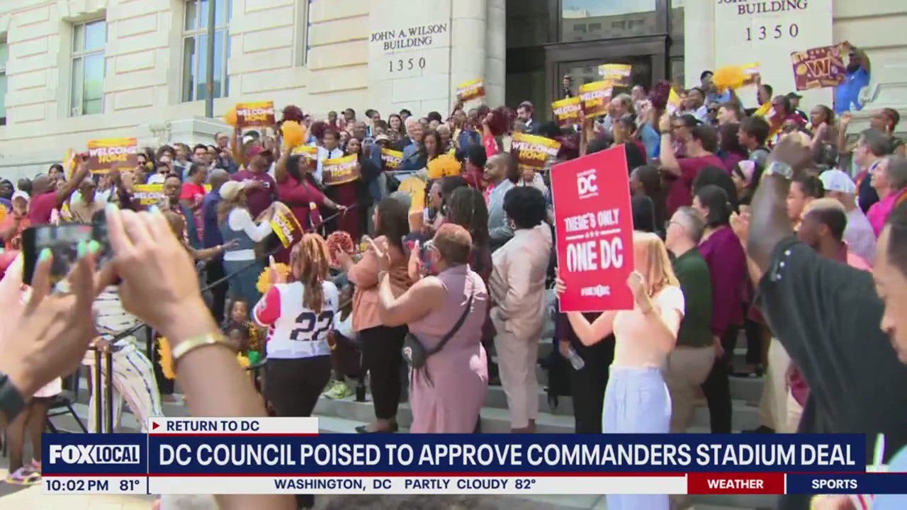 DC Council appears poised to approve RFK Stadium deal