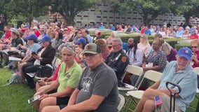 Remembering 9/11: Retired New York officers, firefighters join Governor DeSantis for Palm Harbor ceremony