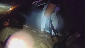 Driver rescued after flash floods sweep away vehicle in Apache Junction