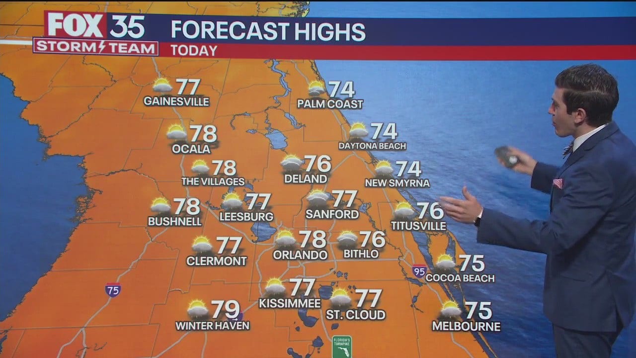 Orlando AM Weather Forecast December 15, 2024 FOX 51 Gainesville