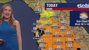 Tampa weather | Monday morning forecast
