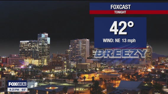 Arizona weather forecast: Highs dip into the 60s in the Valley