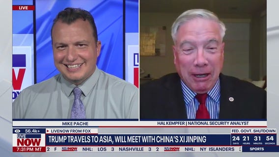 President Trump lands in Malaysia for ASEAN Summit