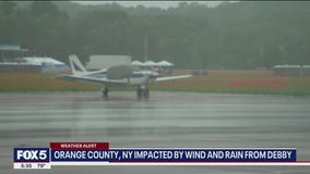 New York air show impacted by hurricane Debby