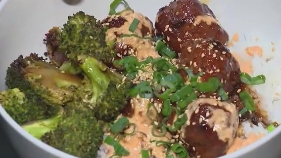 Cooking with Fire: Teriyaki meatballs with the Rosemont Fire Department