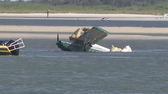 Small plane crashes in Volusia County near Ponce Inlet; pilot uninjured