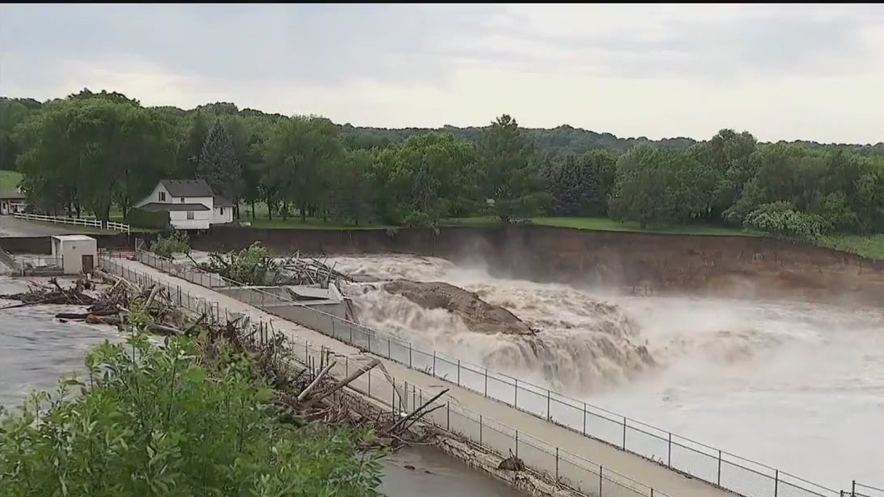 Work continues after partial Rapidan Dam failure | FOX 9 Minneapolis-St ...