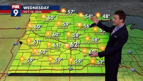 MN weather: Fairly warmer, breezier day Wednesday