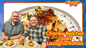 Dinner DeeAs: Charley Belcher cooks Lasagna Rotolo