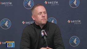 Tim Connelly, Chris Finch can't talk KAT trade at Media Day