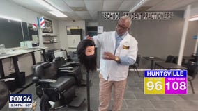 Houston barber credits FOX 26 with helping career