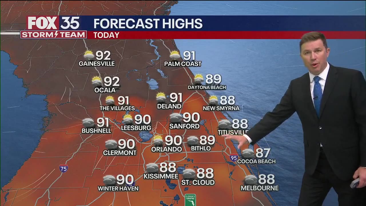 Orlando Weather Forecast AM: Aug. 26, 2025