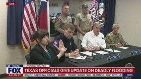 Gov. Greg Abbott, flood update from Austin, TX