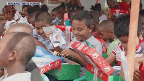 Operation Christmas Child collects shoeboxes of gifts for kids in need around the world